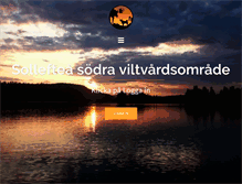 Tablet Screenshot of norrlandsjagarna.com
